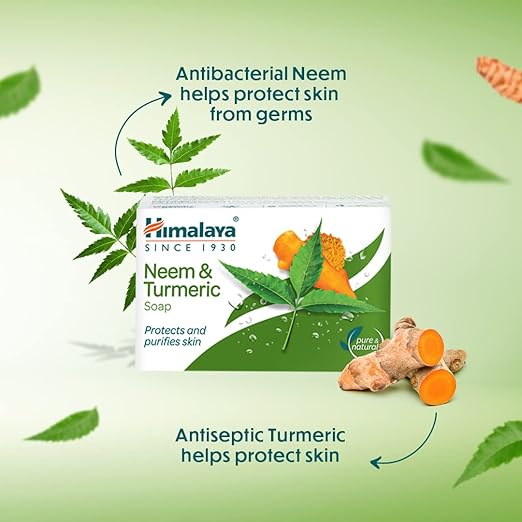 Himalaya Herbals Neem And Turmeric Soap