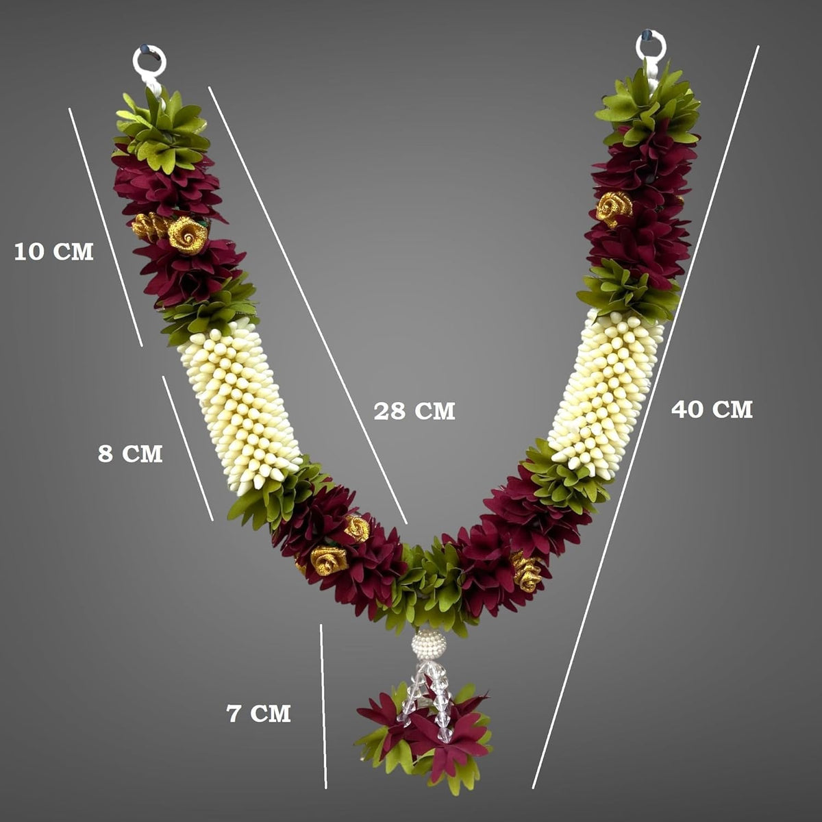 SHRI MATAJI Store Garland Artificial Mala for God Photo Frame