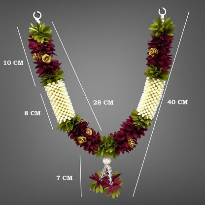 SHRI MATAJI Store Garland Artificial Mala for God Photo Frame