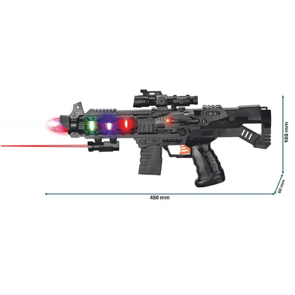 King Toyz Strike Toy Gun with Light & Sound Effects