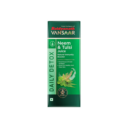 Baidyanath Vansaar Neem Tulsi Juice Skin Care Juice 