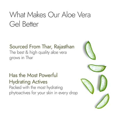 Kapiva Aloe Vera Hydrating Face Gel 500g