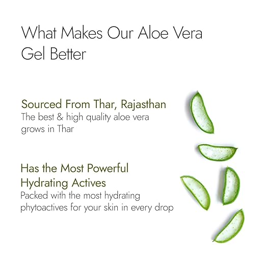 Kapiva Aloe vera Hydrating face gel