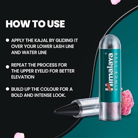 Himalaya Herbals Kajal Black 2.7gm - PUSHMYCART
