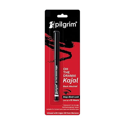 Pilgrim Black Mischief Kajal With Moroccan Argan Oil