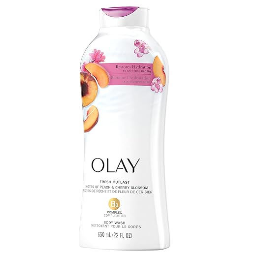 Olay Fresh Outlast Body Wash Peach & Cherry Blossom