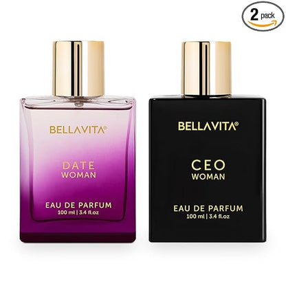 Bella Vita Luxury Women Woody, Floral Ceo & Date Edp Liquid Perfumes Combo