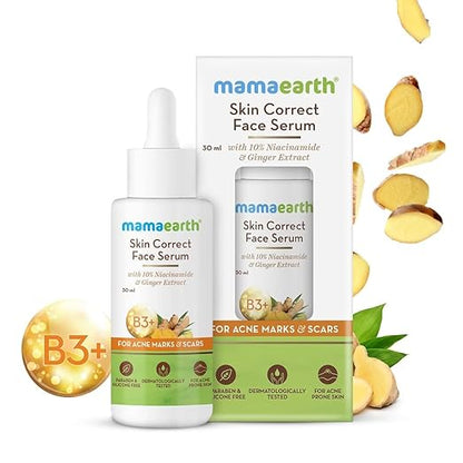 Mamaearth-Skin-Correct-Face-Serum-with-Niacinamide-and-Ginger-Extract-For-Acne-Scars