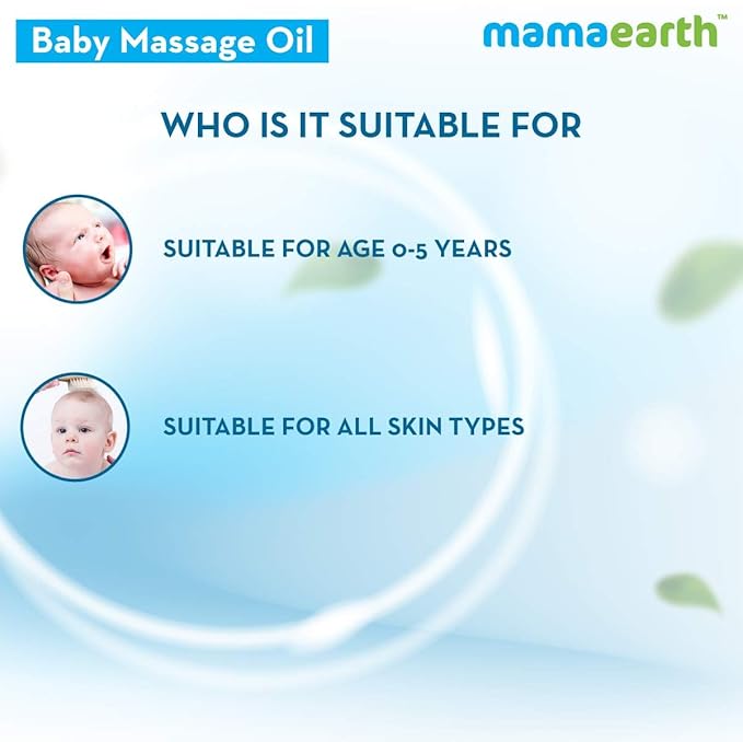 Mamaearth Soothing Massage Oil for Babies - PUSHMYCART