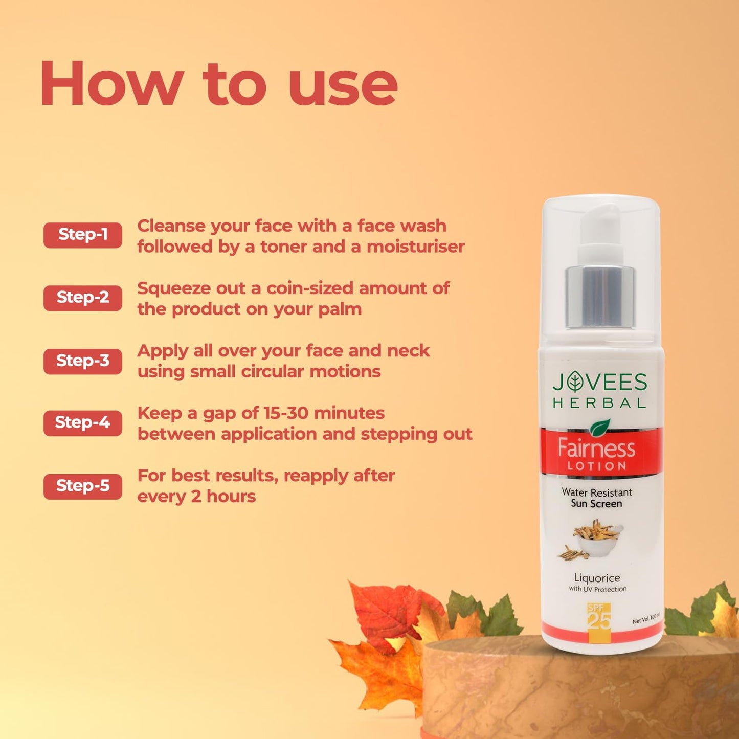 Jovees Fairness SPF 25 Lotion | Sunscreen