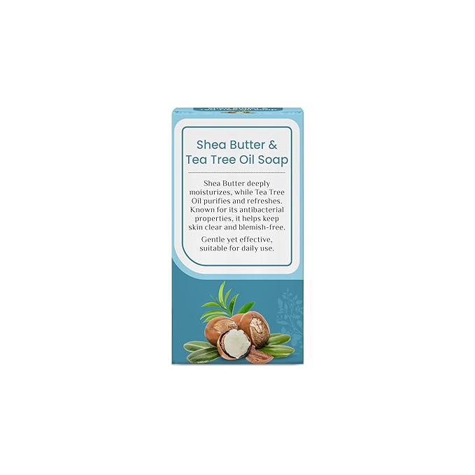 Sri Sri Tattva Shea Butter | Tea Tree Oil Soap - PUSHMYCART