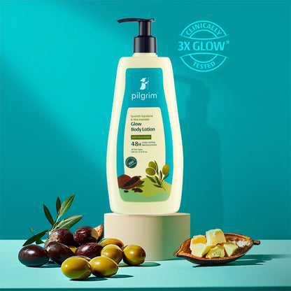 Spanish Squalane & Niacinamide Glow Body Lotion With Cocoa Butte