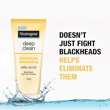 Neutrogena Deep Clean Blackhead Eliminating Daily Scrub - PUSHMYCART