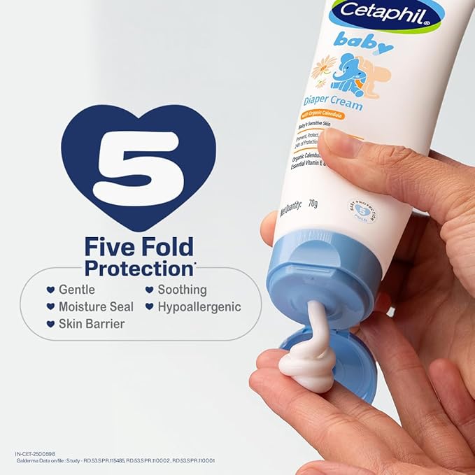 Cetaphil Baby Diaper Rash Cream with Organic Calendula