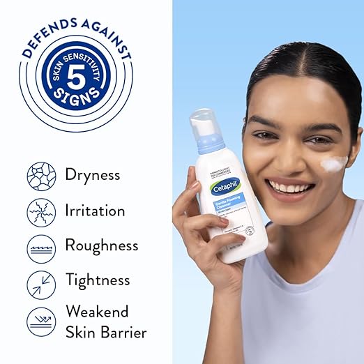 Cetaphil Foaming Face Wash, Gentle Foaming Cleanser