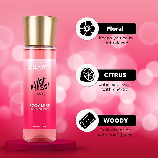 Bella Vita Luxury Hot Mess Woman Body Spray Mist