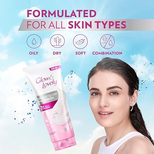 Glow & Lovely Bright Glow Face Wash 