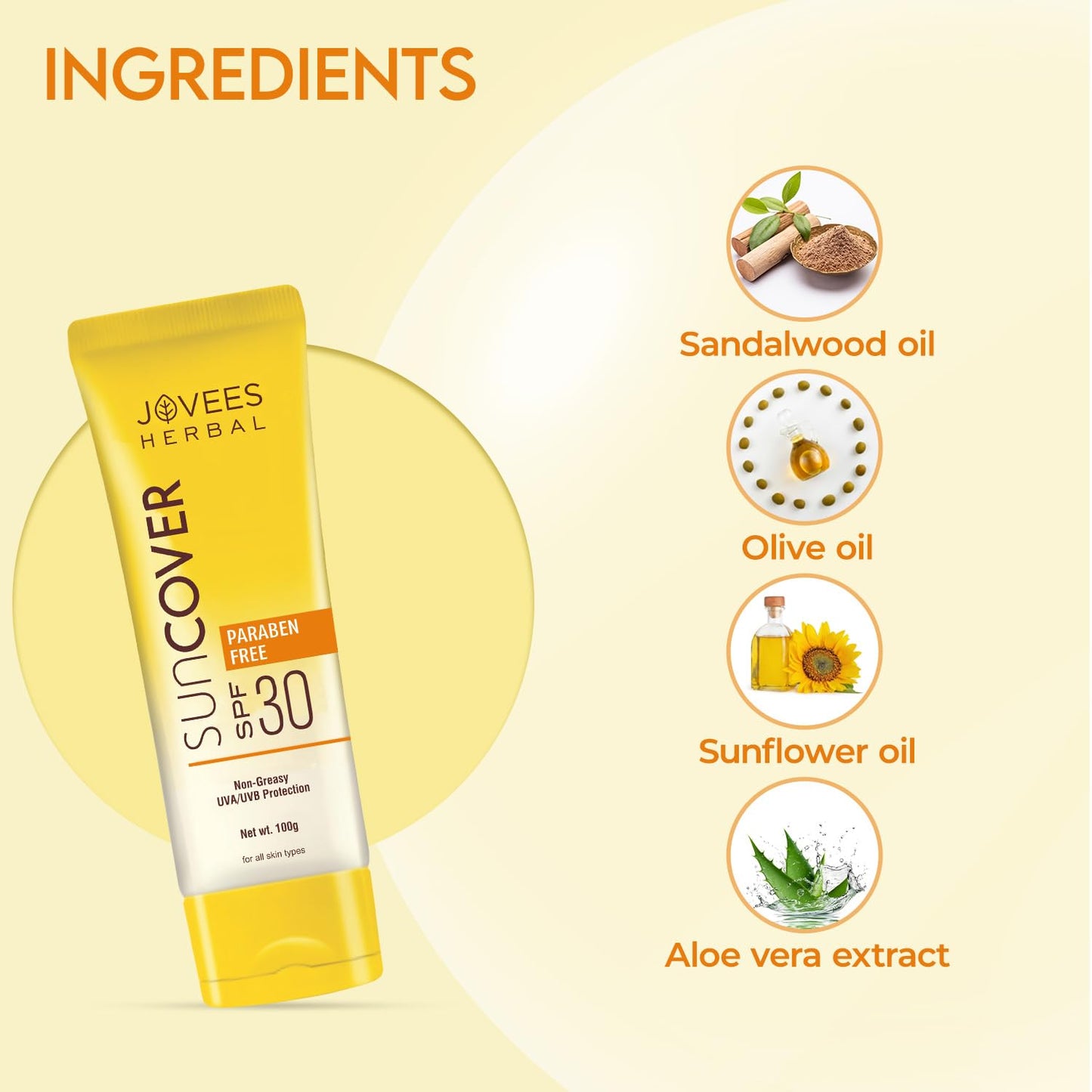 Jovees Sun Cover SPF 30