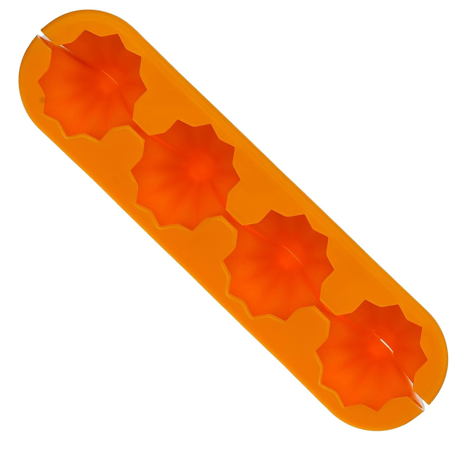 eCraftIndia Yellow 4 Modak Maker Mould Plastic