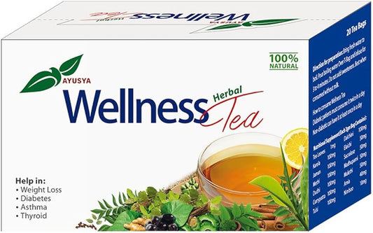 Ayusya wellness herbal tea bag