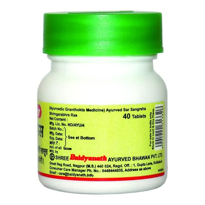 Baidyanath Vansaar Shringarabhra Ras  Tablets