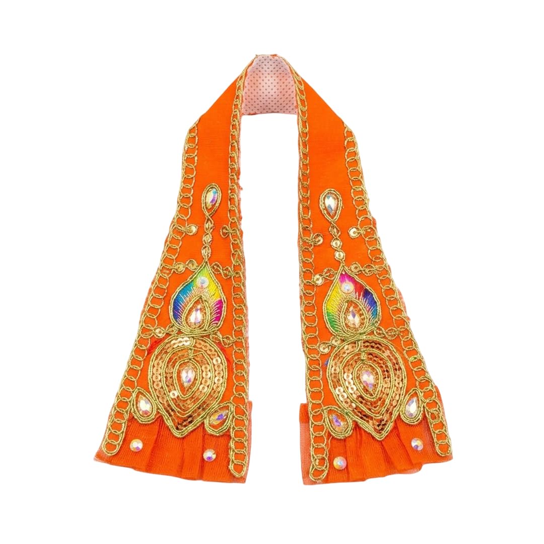 Ganpati Shela with Moti Work Handcrafted Dupatta