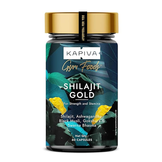 Kapiva Shilajit Glod 60 Capsules