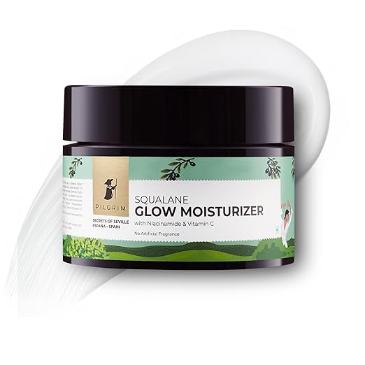 Pilgrim Squalane Glow Moisturizer With Niacinamide & Vitamin C