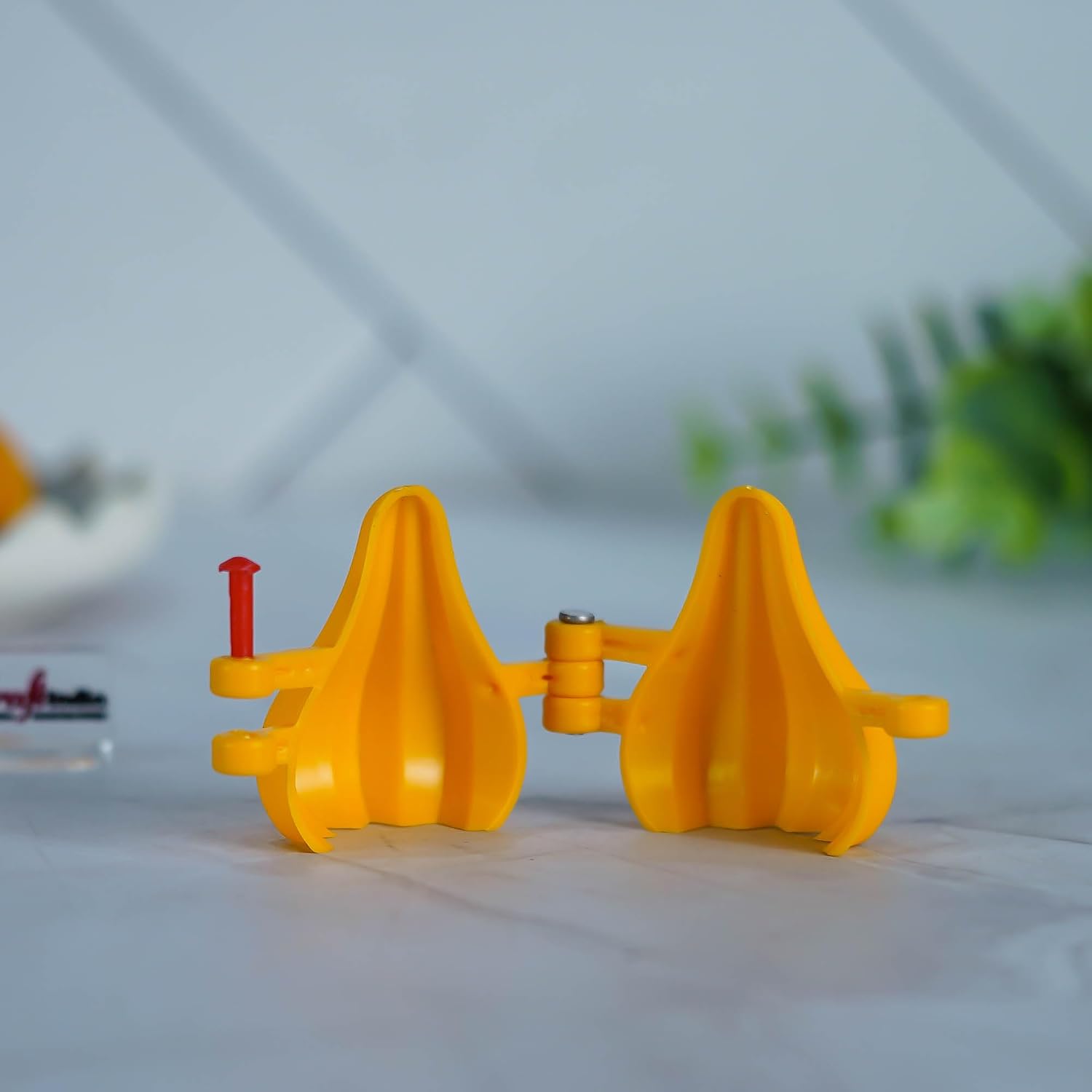 eCraftIndia Yellow Modak Maker Mould Plastic