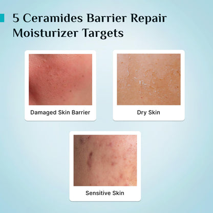 Pilgrim 5 Ceramides Barrier Repair Moisturizer With Korean Cica