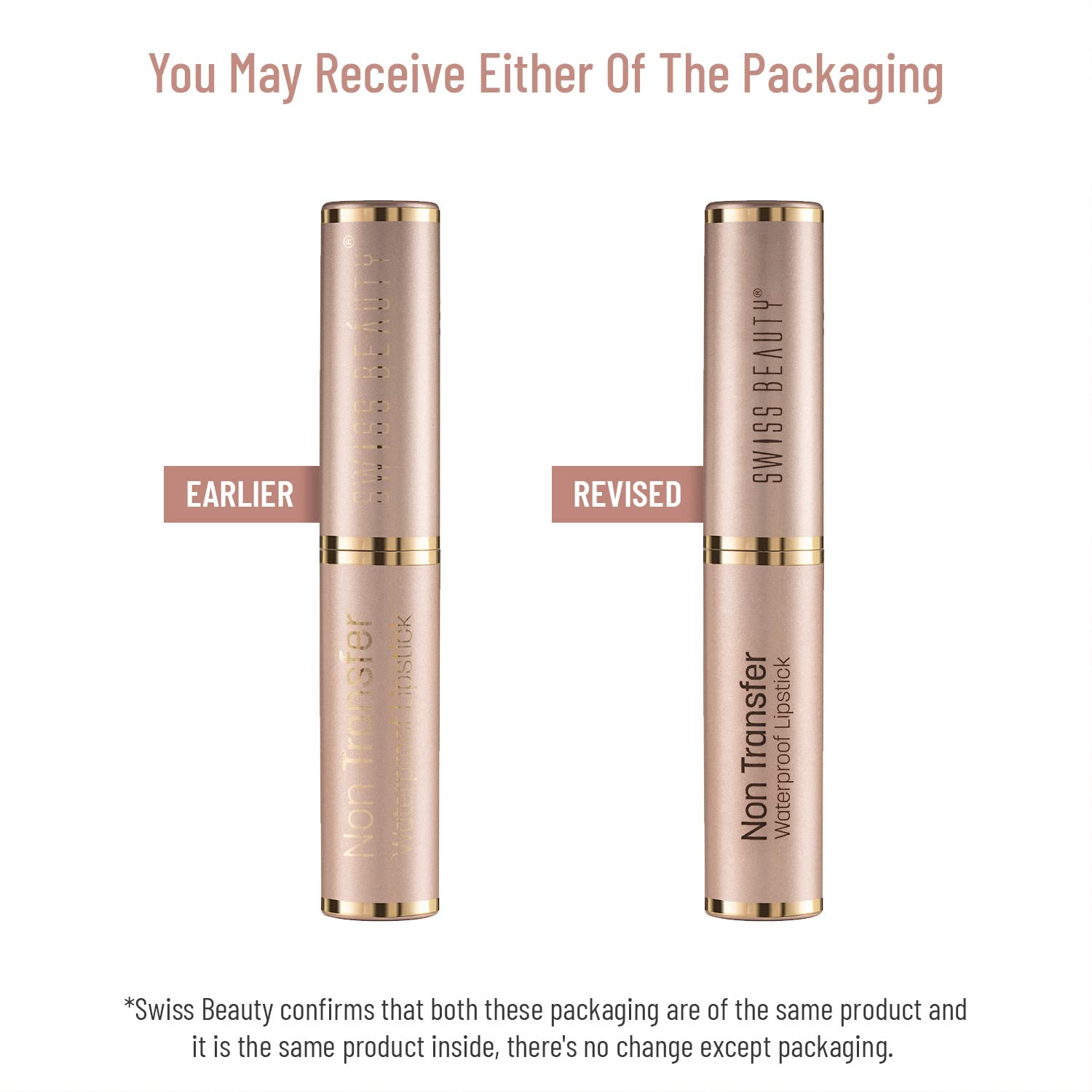 Swiss Beauty Non Tranfer Matte Lipstick
