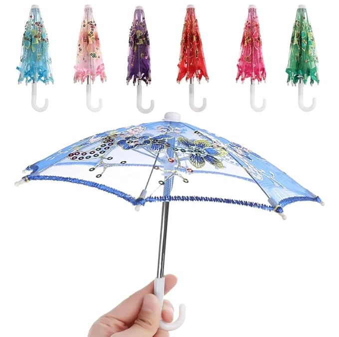 Decorative  for Ladoo Gopal Ji Traditional Temple Decor Umbrella