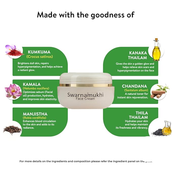 Kerala Ayurveda Swarnamukhi Face Cream