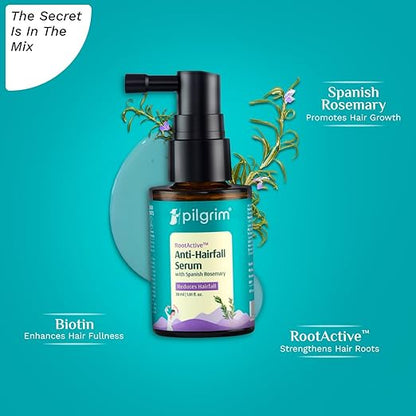 Pilgrim RootActive Anti-Hairfall Serum With Spanish Rosemary