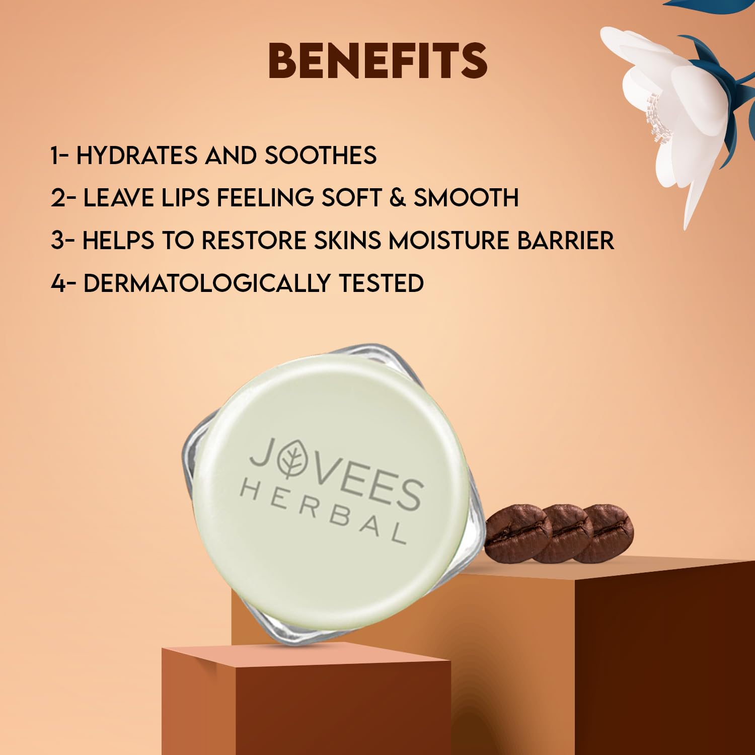 Jovees Coffee Exfoliating Lip Scrub