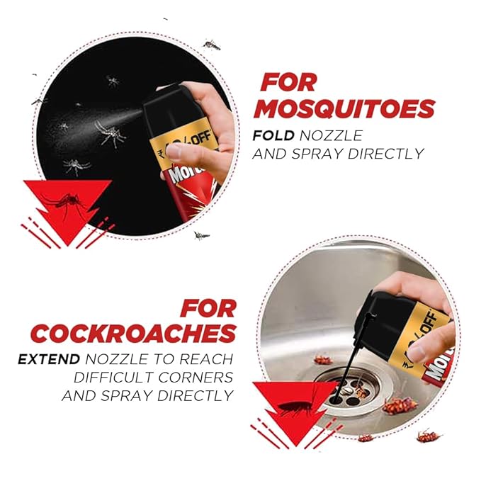 Mortein 2 in 1 Mosquito Killer & Cockroach Killer Spray