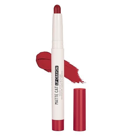 Swiss Beauty Non-Transfer Matte Cat Lip Crayon 1.5g