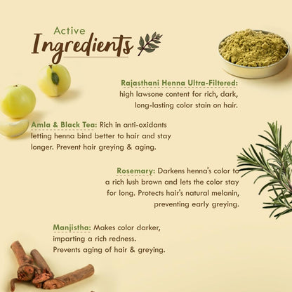 Nat Habit - Fresh Ready To Apply Henna Paste