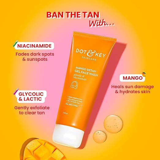 Dot & Key Mango Detan Gel Face Wash