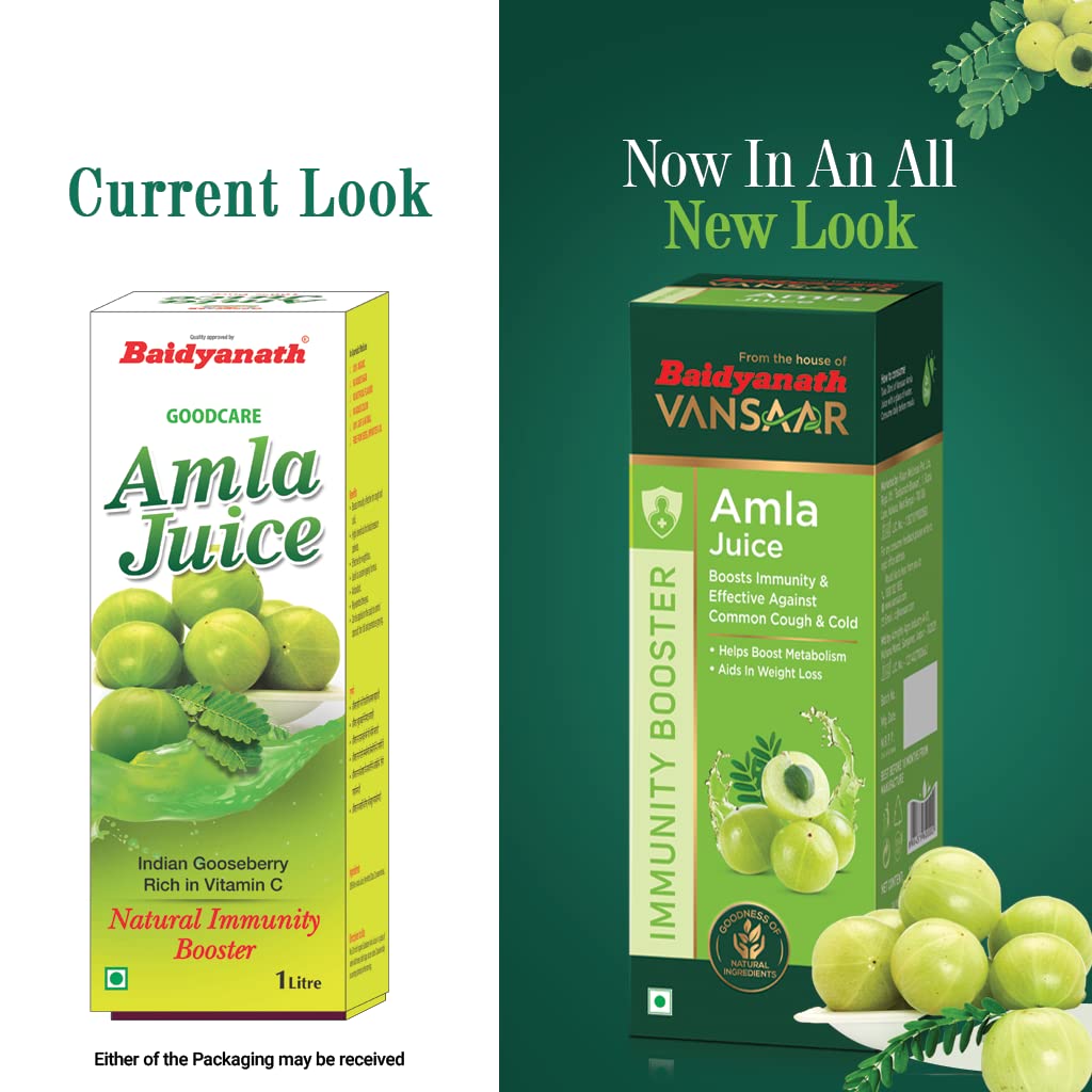 Baidyanath Vansaar Amla Juice |Slim FitÂ Juice | 