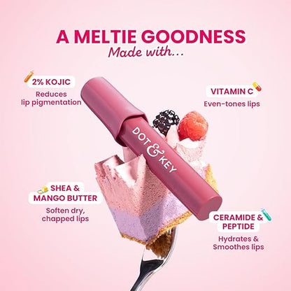Dot & Key Meltie Lip Balm Spf 50+ Pa+++ Berry Crumble