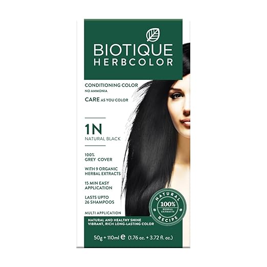 Biotique Herbcolor Conditioning Hair Colour l Ammonia Free Hair Color