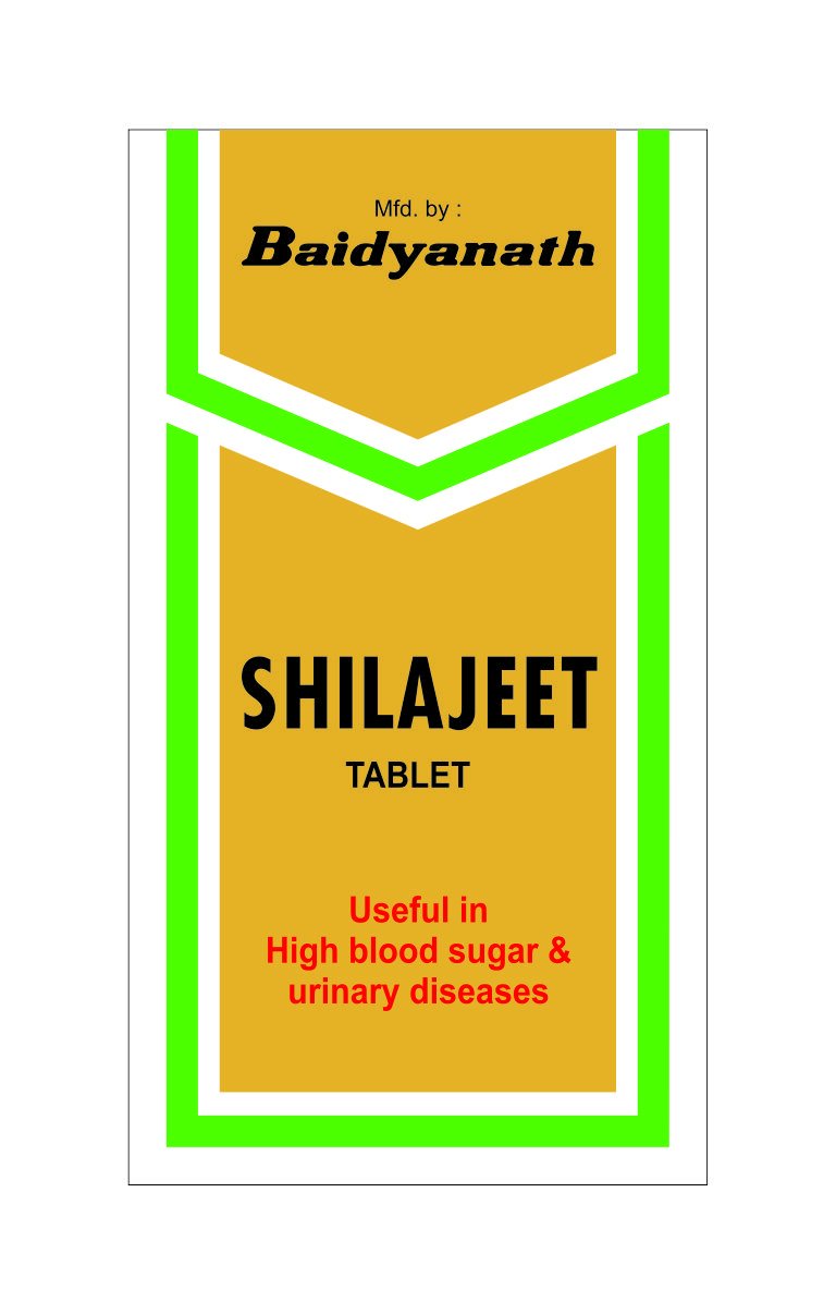 Baidyanath Shilajeet Tablet for Vitality & Stamina Tablet 