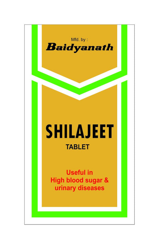 Baidyanath Shilajeet Tablet for Vitality & Stamina Tablet 