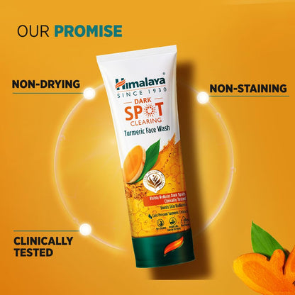 Himalaya Dark Spot Clearing Turmeric Face Wash