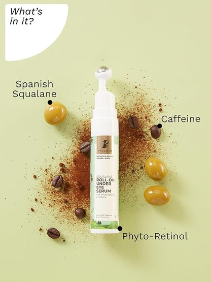 PILGRIM SPANISH SQUALANE ROLL-ON UNDER EYE SERUM
