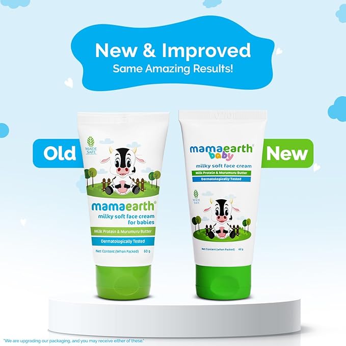 Mamaearth Milky Soft Natural Baby Face Cream - PUSHMYCART