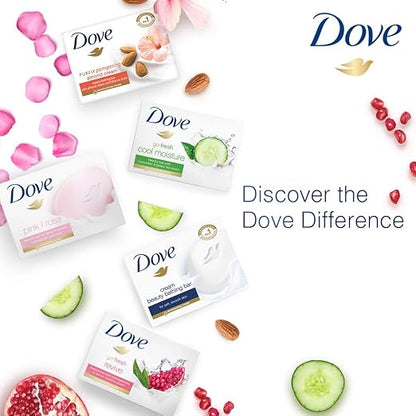 Dove Cream Beauty Bathing Bar With ¼ Moisturizing Cream
