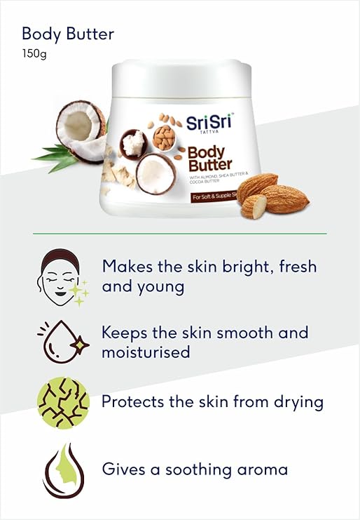 Sri Sri Tattva Body Butter 150g - PUSHMYCART