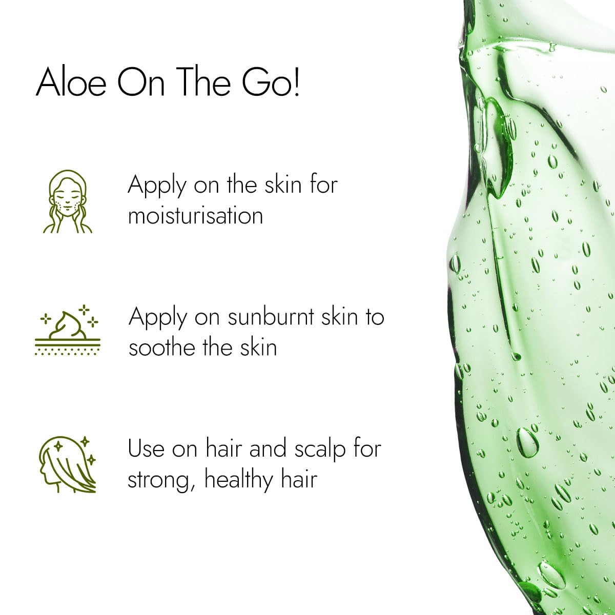 Kapiva Aloe Vera Hydrating Face Gel 500g